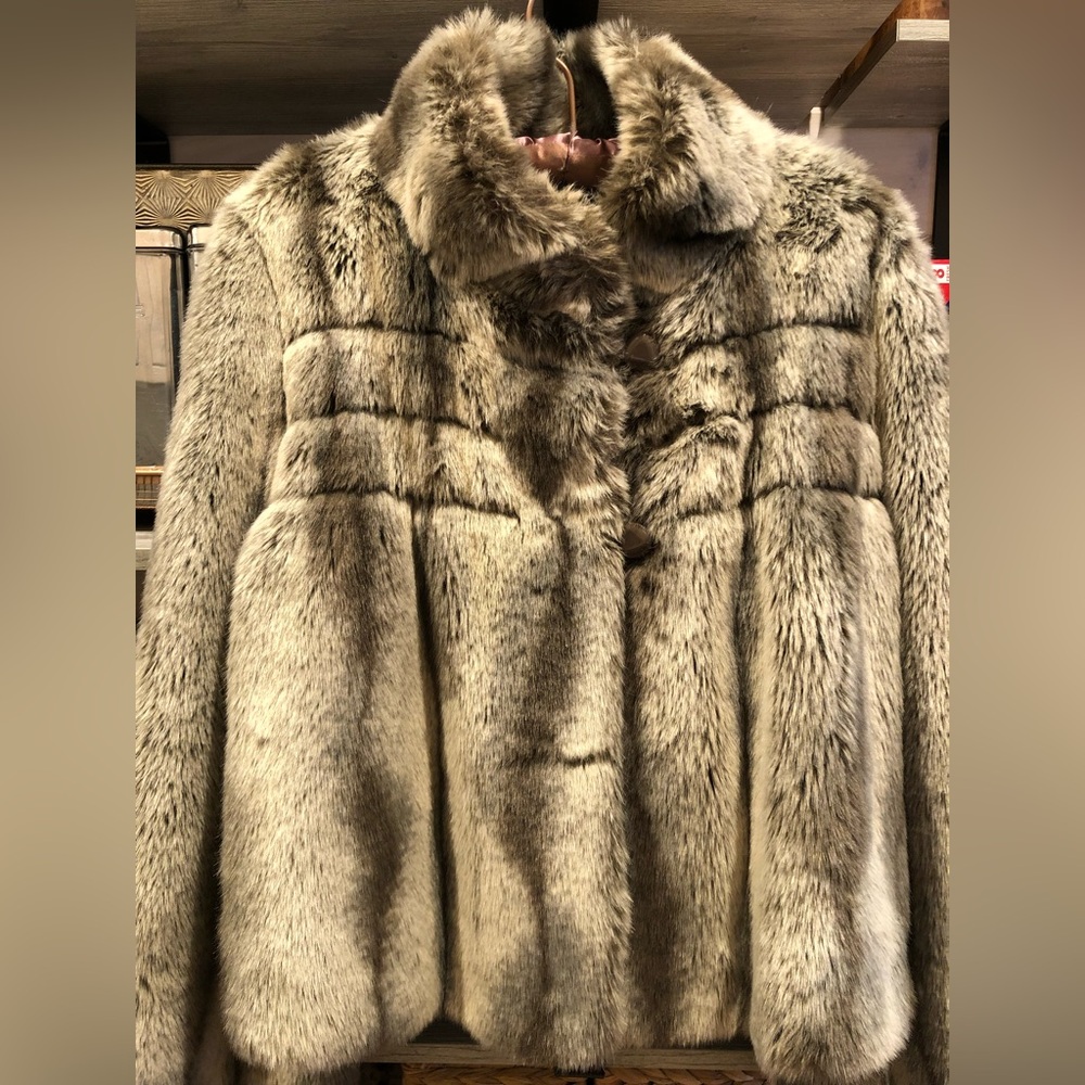 Kristen Blake Faux Fur Coat